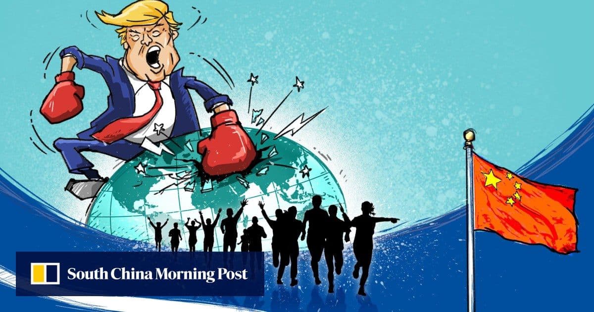 Can China’s belt and road lead the way as Trump turns world order upside down?